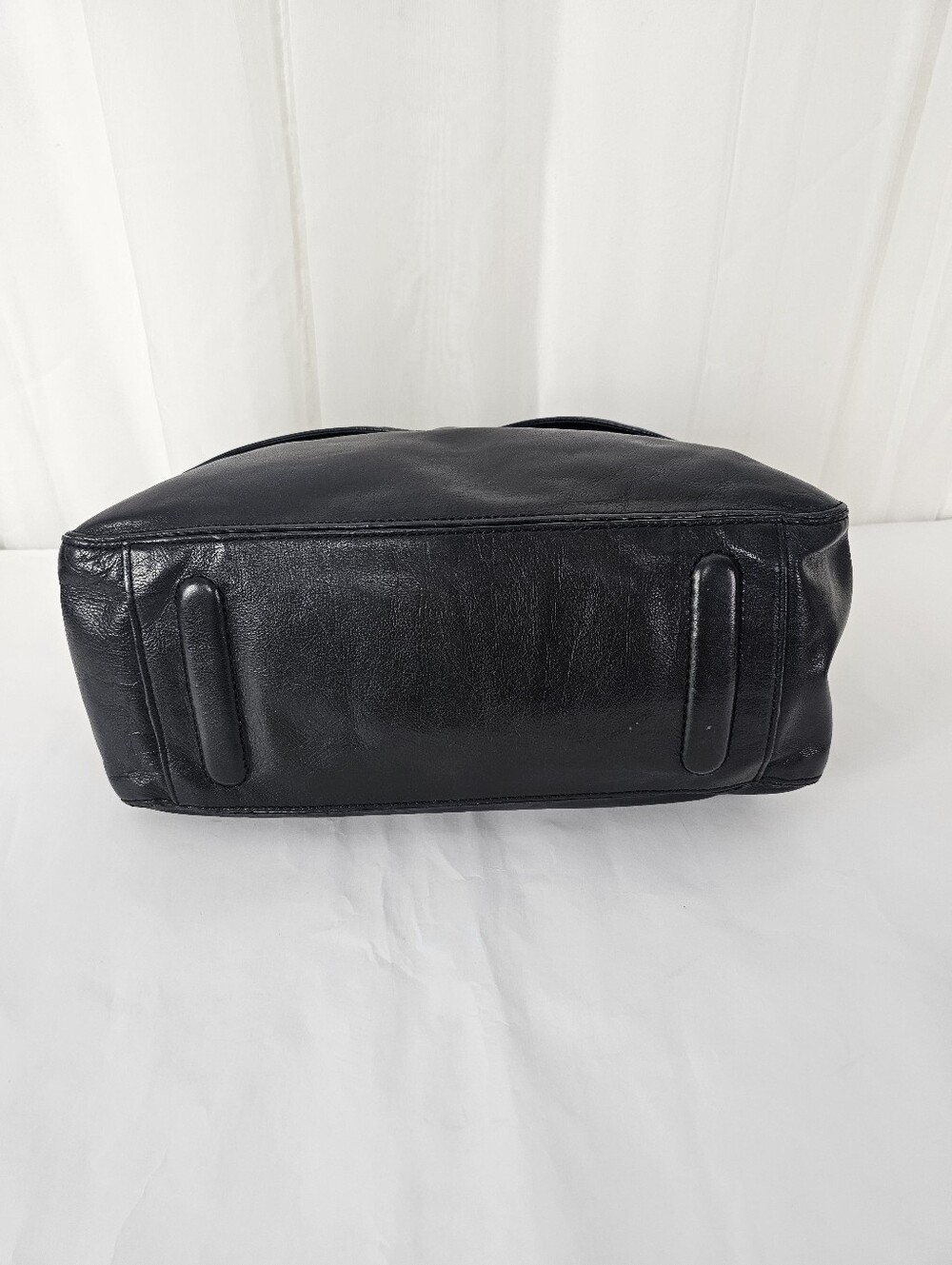 Rebecca Minkoff Black Leather Slouchy Hobo Bag Chic Y2K - Picture 4 of 11